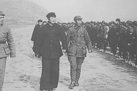 毛主席与八路军南下支队