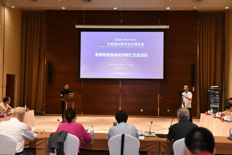 数智赋能集体经济智汇交流活动在数博会成功举办