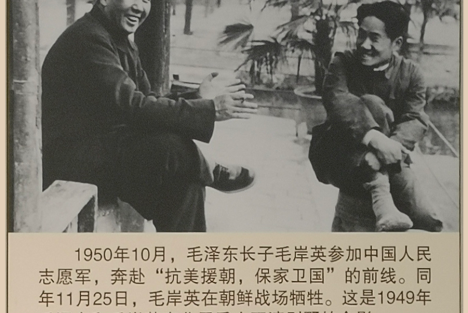 毛岸英与父亲毛泽东二三事