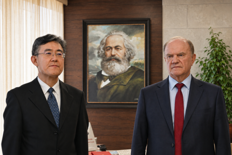 俄共中央主席久加诺夫：进一步凝聚俄中两党的共同力量，推进公正世界秩序建设