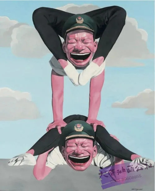 【震惊】画家岳敏君丑化解放军、抹黑毛主席，这是艺术还是政治？！