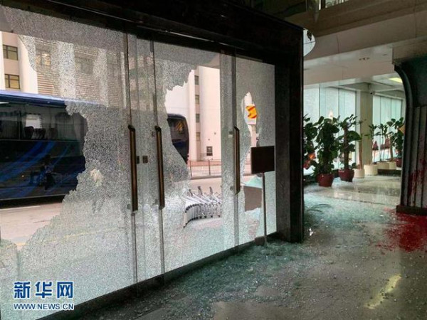 新华社强烈谴责暴徒打砸亚太总分社野蛮行径