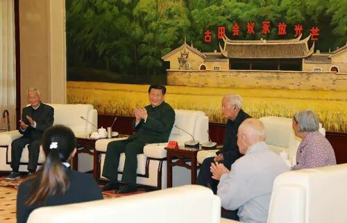 习近平:对红军和老区苏区的感情一直都在我心里