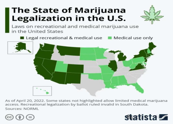匪夷所思，美国大麻产业竟然撑起两倍军费开支！