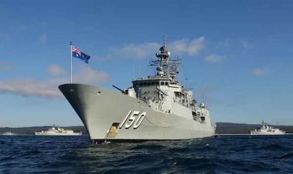 仗着美国撑腰,澳大利亚军舰擅闯台湾海峡,包藏何种私心?