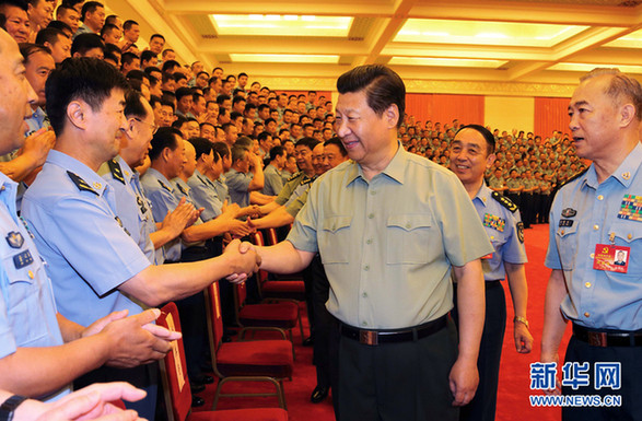 习近平:坚持从严治党切实抓好空军党的建设 习近平:坚持从严治党切实抓好空军党的建设