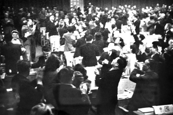 1949年世界拥护和平大会上的中国声音