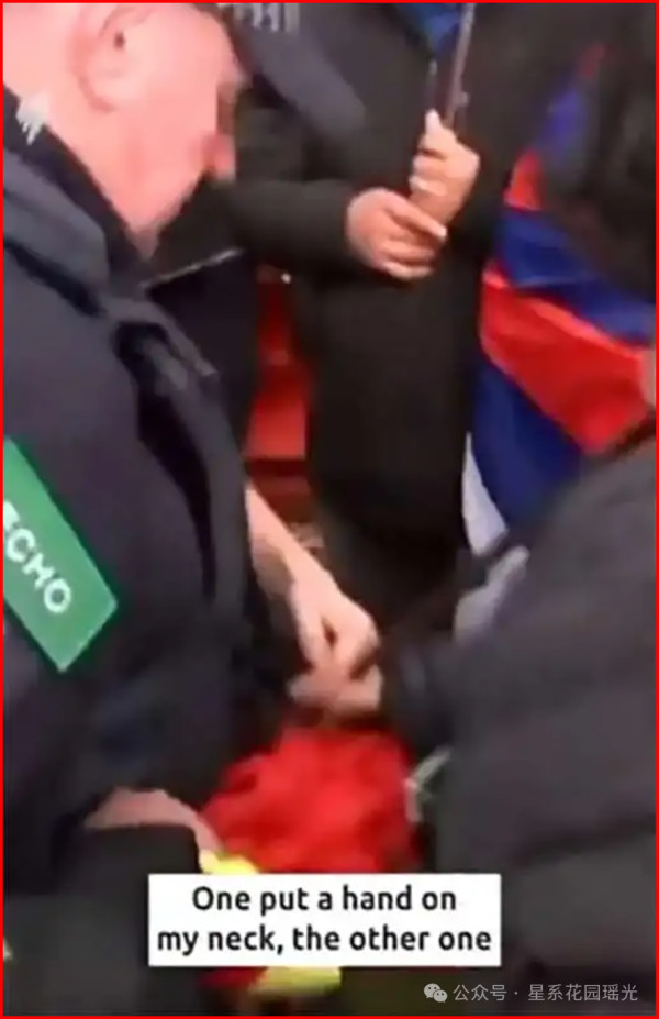 那个炒作“新疆棉”的女人，在悉尼街头被警察打，然后四处流浪