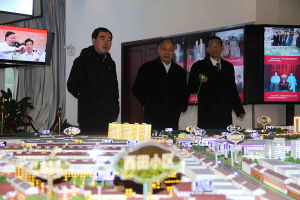 花园集团办公室主任讲解花园村发展规划.JPG