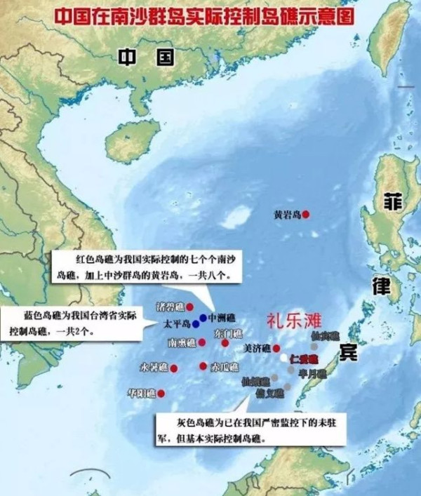 永暑礁长大了，110艘不沉的航空母舰镇守中国南海