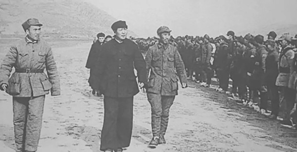 毛主席与八路军南下支队