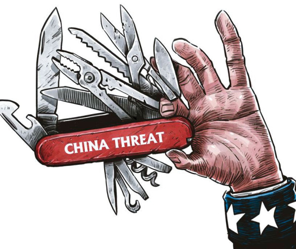 美国中国学与遏制中国深度捆绑