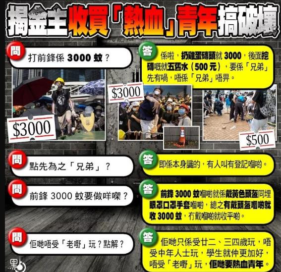揭秘香港乱局背后的“民主黑金”