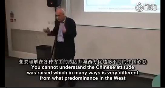 英国教授:中国崛起不可怕,可怕的是中国文明