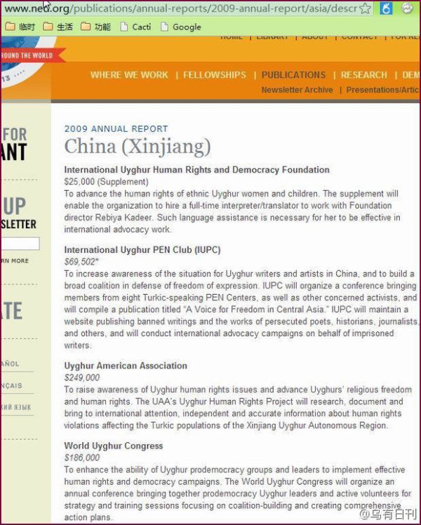 美国是疆独恐怖势力的幕后黑手!