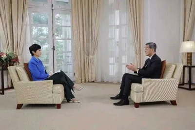 梁振英:爱国者治港天经地义,反对派再怎么挑战底线也没用
