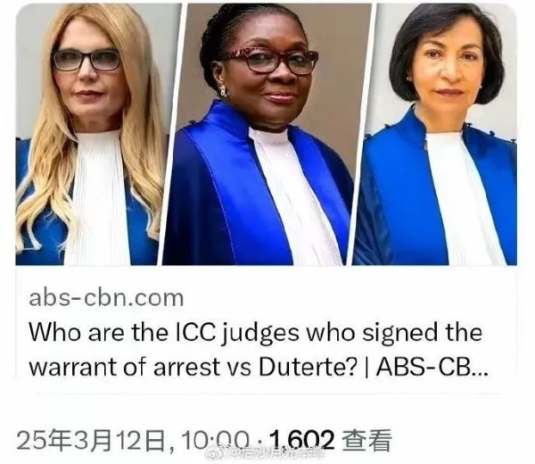 老杜被急送海牙法院,他绝不会孤立无援!