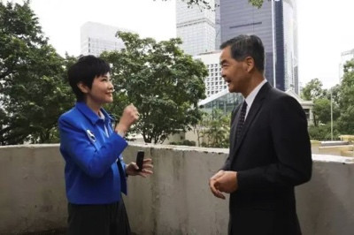 梁振英:爱国者治港天经地义,反对派再怎么挑战底线也没用