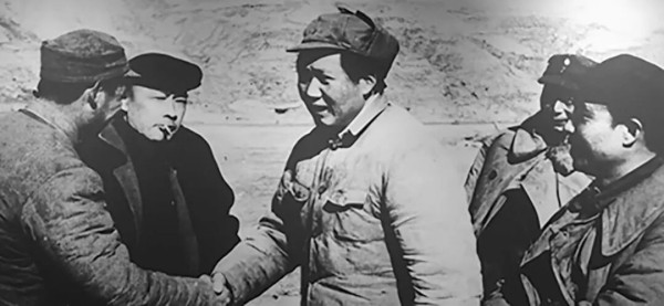 毛主席与八路军南下支队