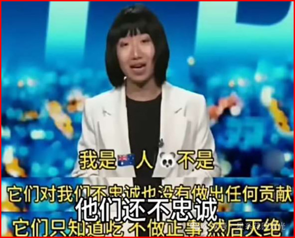 那个炒作“新疆棉”的女人，在悉尼街头被警察打，然后四处流浪
