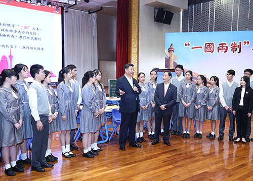 灼灼莲花熠熠生辉——习近平澳门之行全记录
