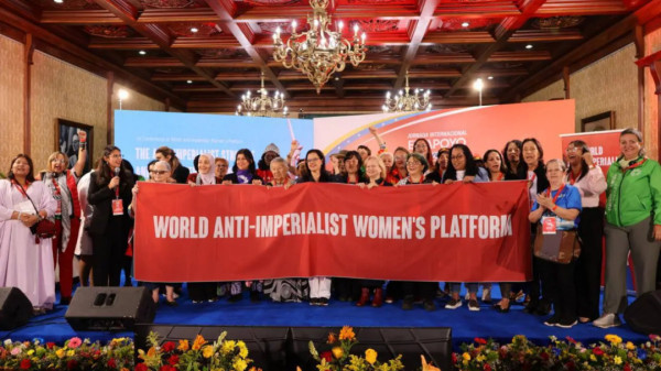 世界反帝妇女平台：“真正的女权主义是反帝国主义”