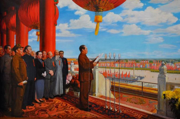 【震惊】画家岳敏君丑化解放军、抹黑毛主席，这是艺术还是政治？！