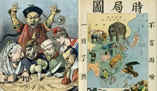 是革命引发内乱导致中国被瓜分的吗?