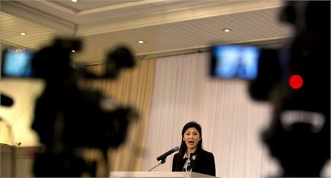 泰国局势最新消息:军方政变后首露面 英拉自辩“大米渎职”案