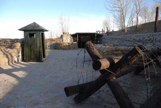 河北:野狐岭要塞国防教育基地