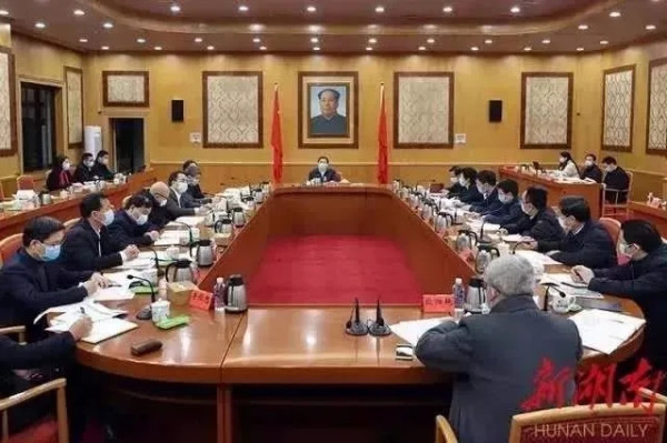湖南医疗队戴毛主席像章返程，来送别的区长已戴43天！