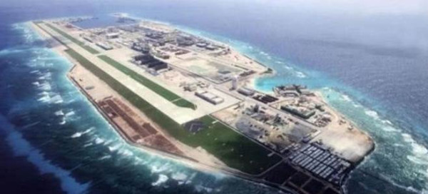 永暑礁长大了，110艘不沉的航空母舰镇守中国南海