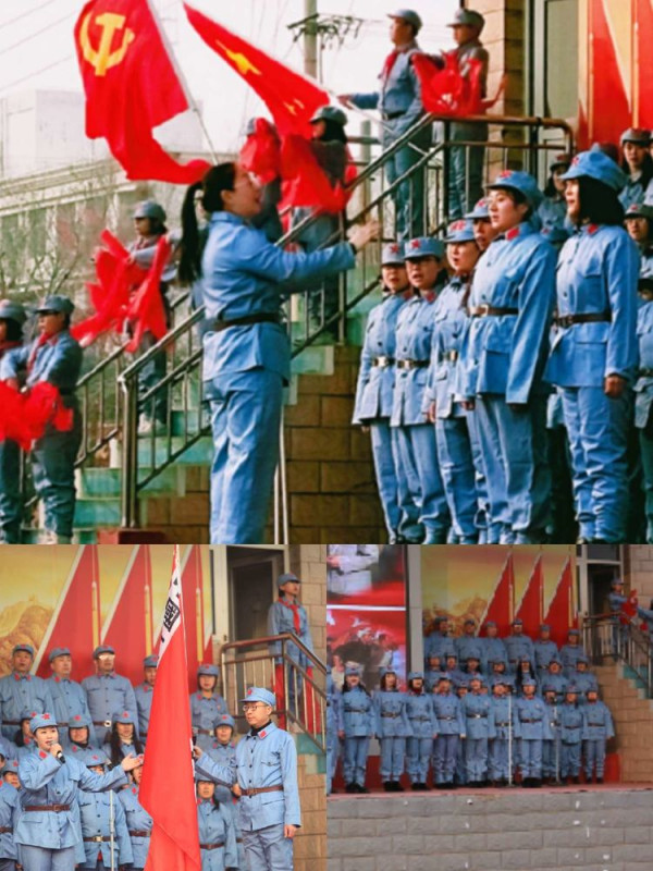 滦州市第三中学纪念毛主席诞辰126周年展演
