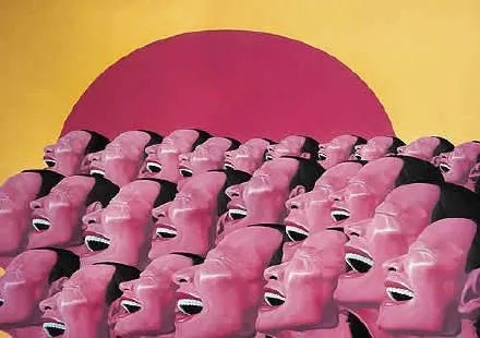 【震惊】画家岳敏君丑化解放军、抹黑毛主席，这是艺术还是政治？！