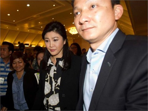 泰国局势最新消息:军方政变后首露面 英拉自辩“大米渎职”案