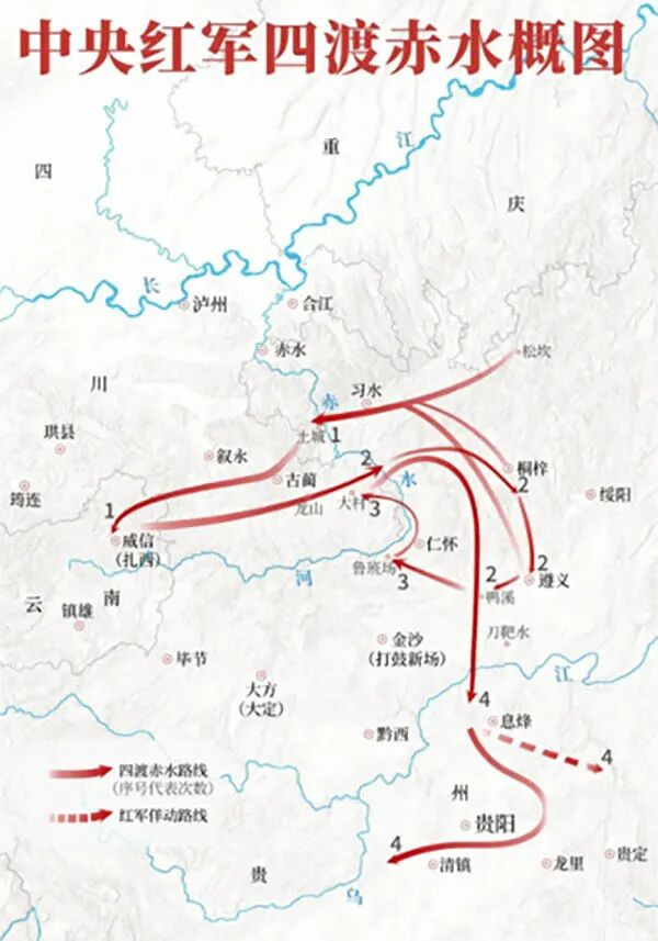 四渡赤水为什么没有被毛组织写进《七律·长征》?